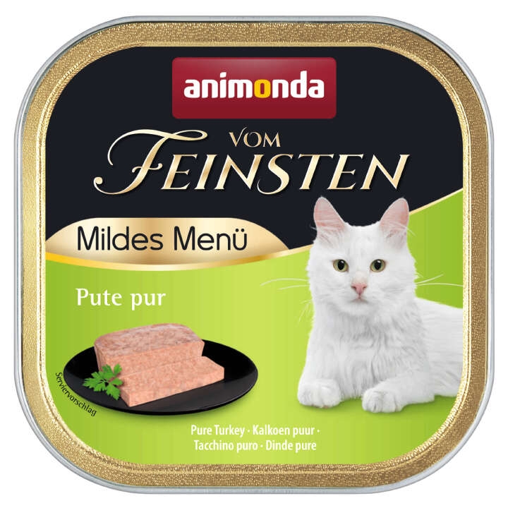 animonda Katzen-Nassfutter Vom Feinsten Pute Pur